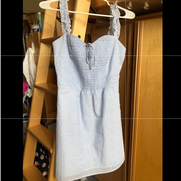 Blue and White Stripped Dress - Picture 5 of 5